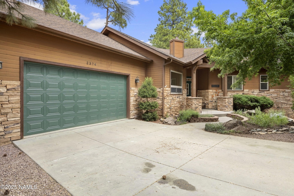 Front of home/garage