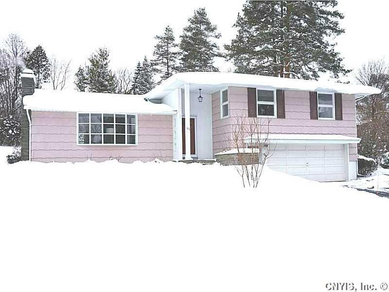 Exterior Front. This sprawling home sits perfectly