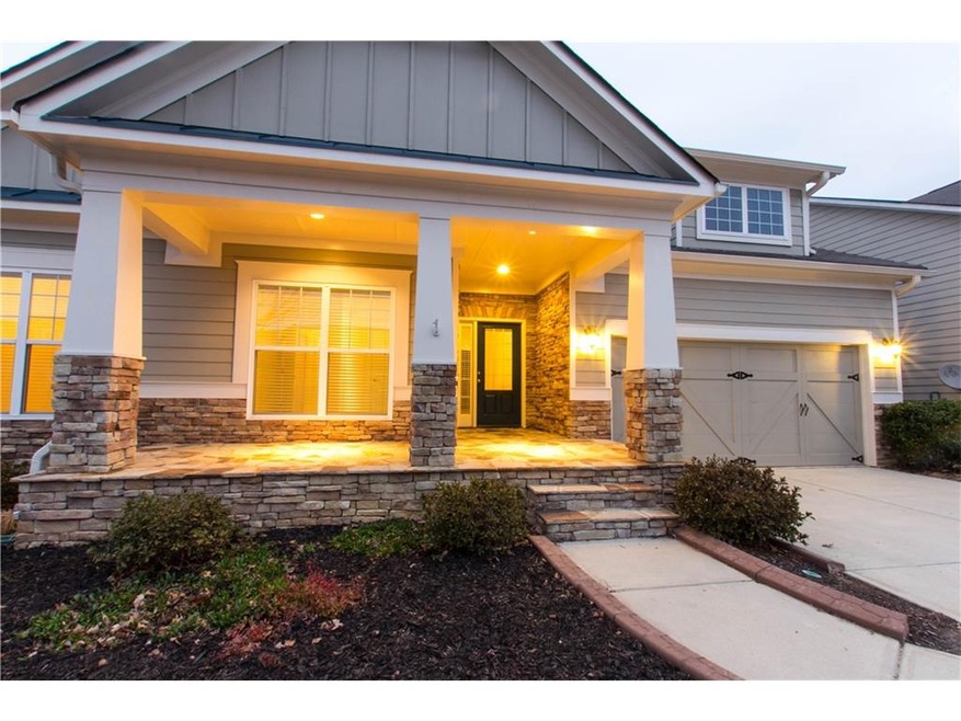 1 Level Home Plus Basement - Stone Front Porch.