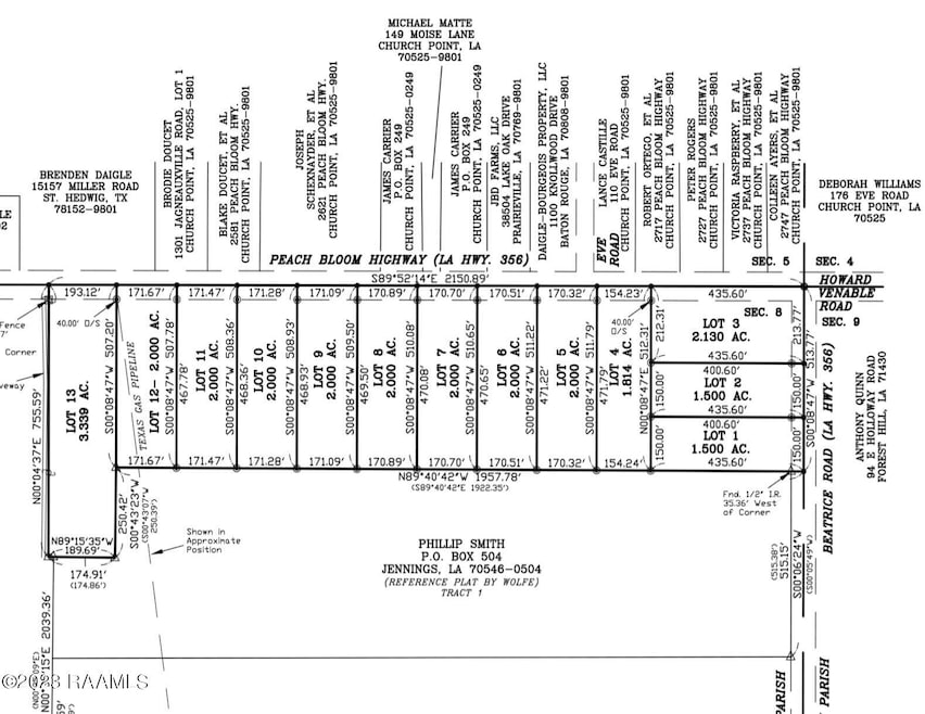 2700 Blk Peach Bloom Hwy unit Lot 4, Church Point, LA 70525 - photo 1