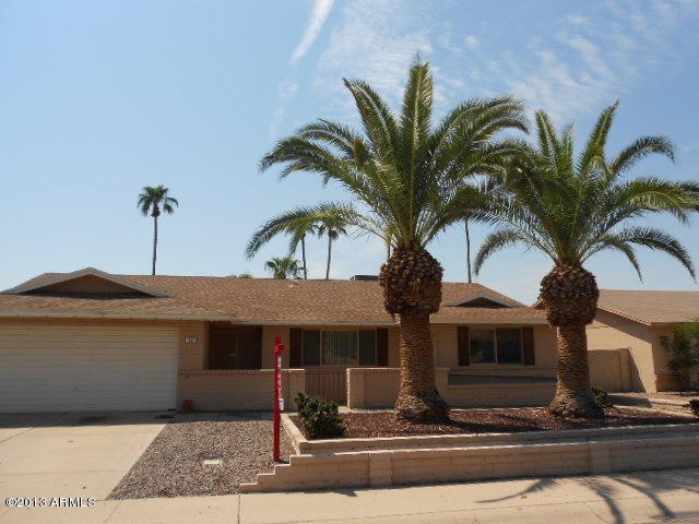 Front of the house........