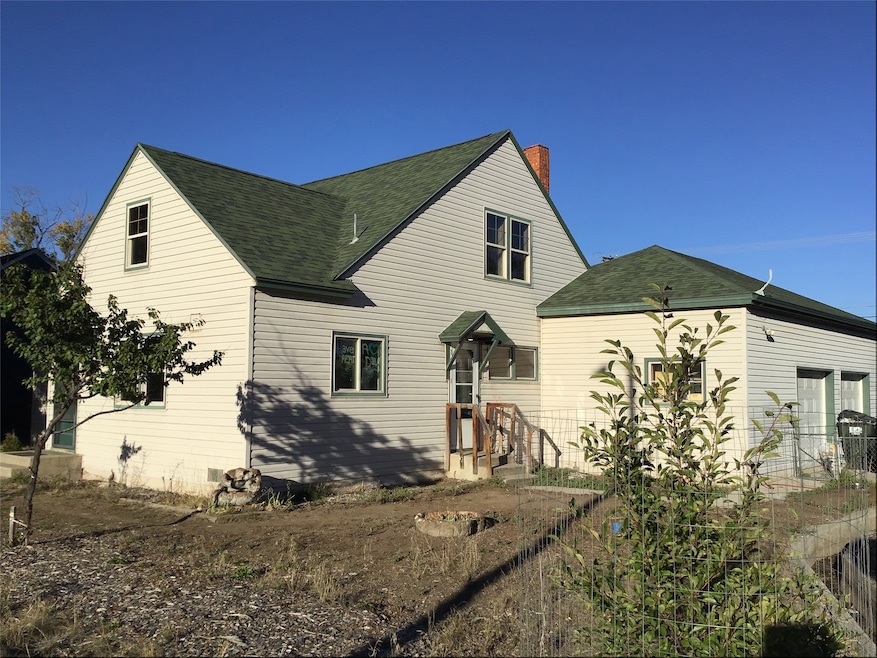 looking at the house from the corner of Hope and 2nd