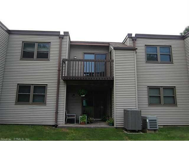 Exterior Back. Second floor unit has a nice privat