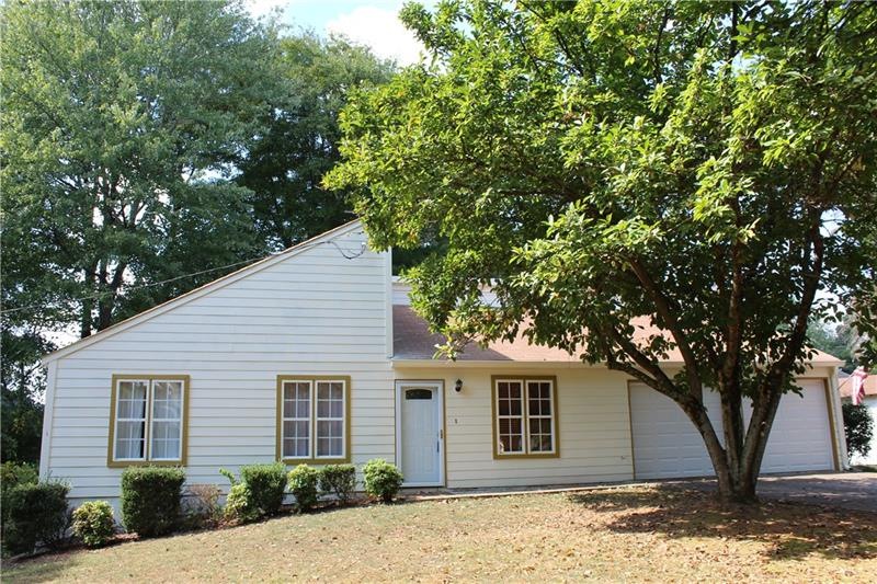Ranch home for one level living. Two car garage at