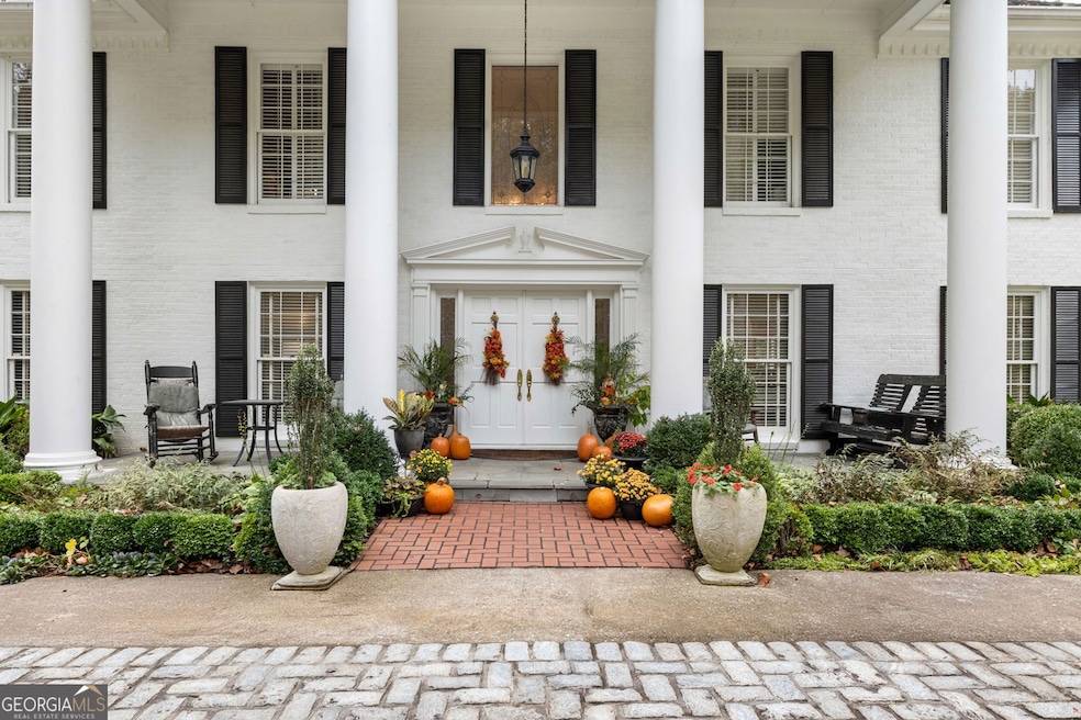 Front house entrance