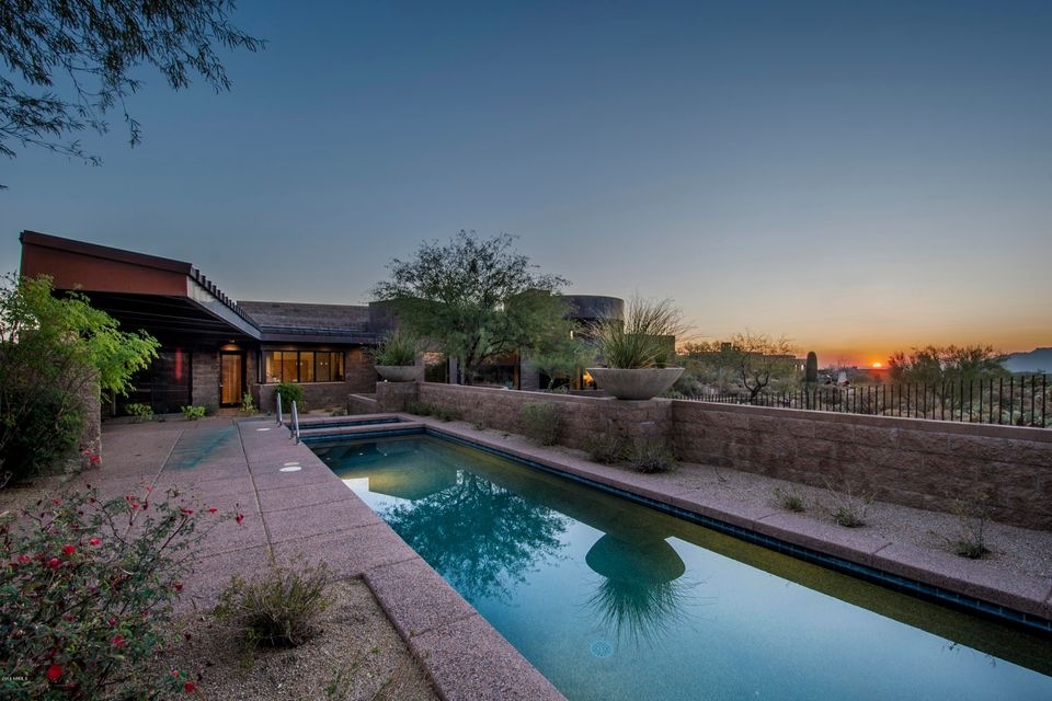 Pool at Sunset