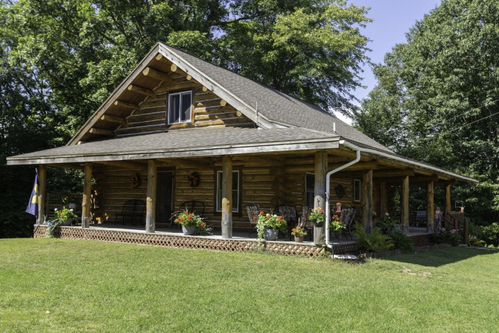 1 Beautiful log home on Brooks Creek