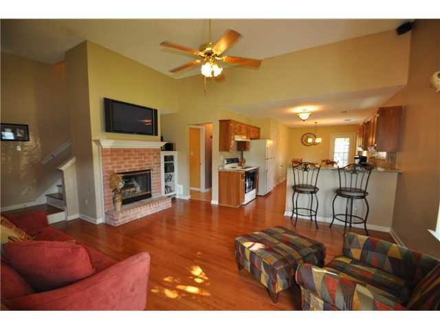 WOW!  Updates everywhere!  Gleaming hardwood floor