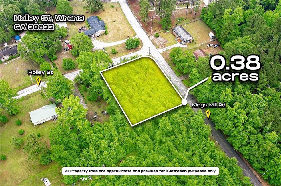 Aerial overview of property's location featuring p