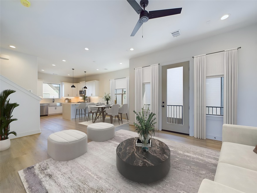 Virtually Staged photo of 1503 Chestnut B