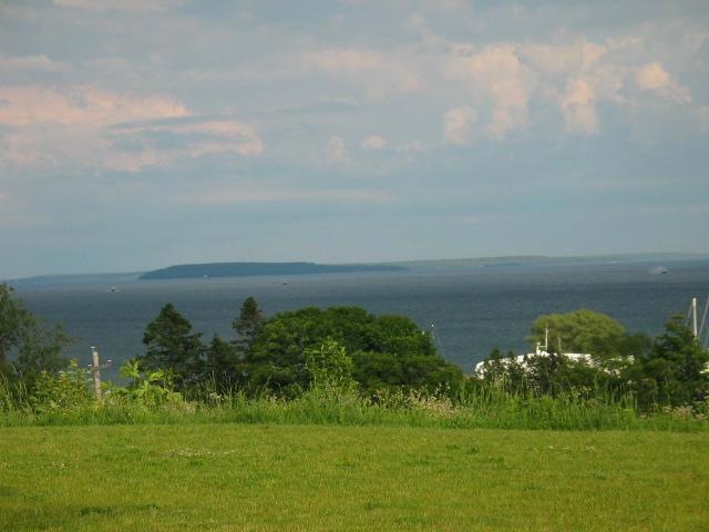 View of Lake Huron from Bluff lots