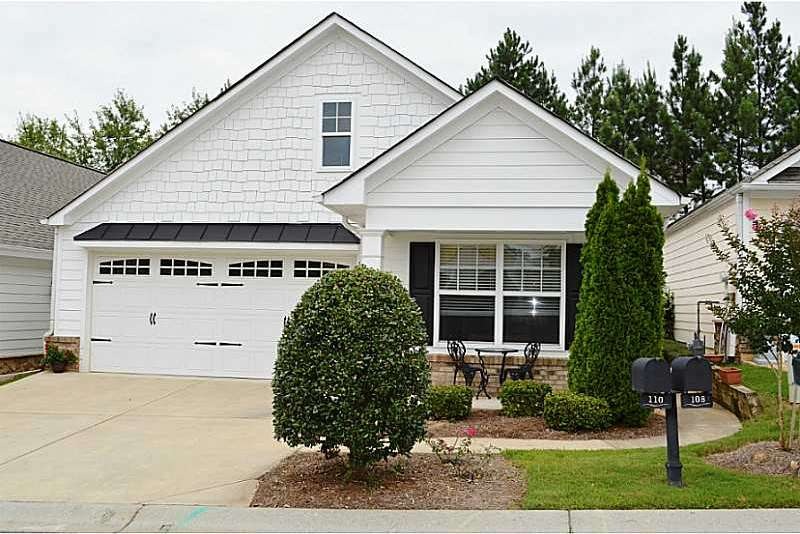 Exterior Front. Beautiful setting!