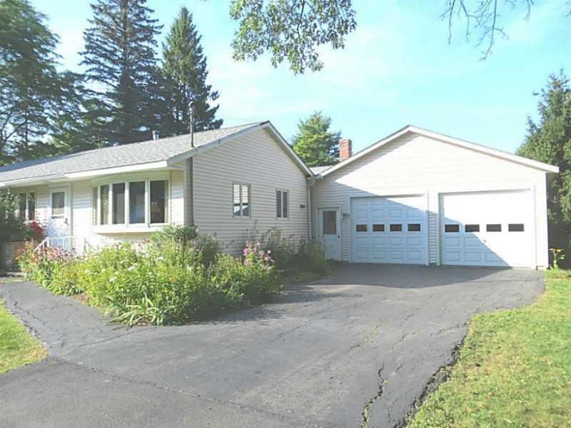 Exterior Front. A one-story house in...