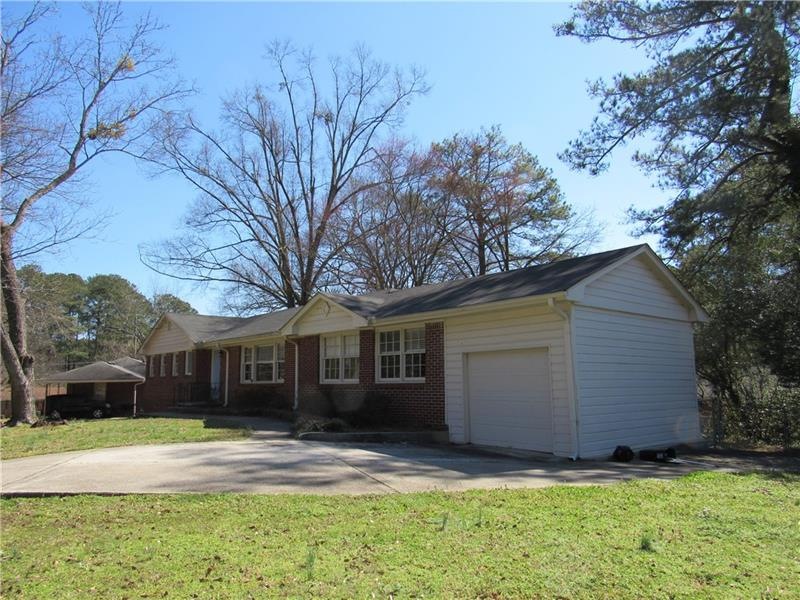 large 4 sides brick home, 4 BR, 2 1/2 Baths.