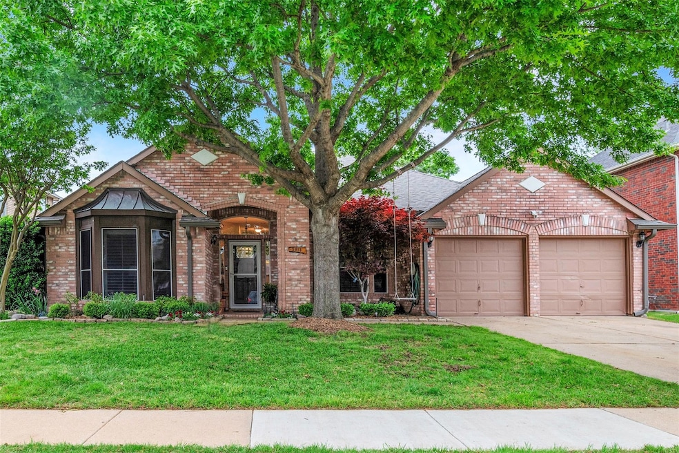 Your home welcomes you with great curb appeal and 