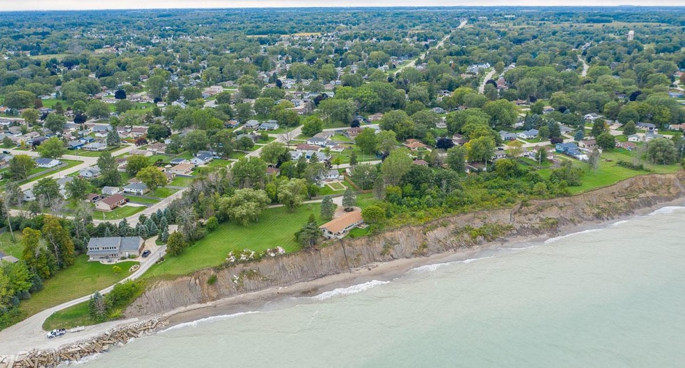 Frontage on Lake Michigan