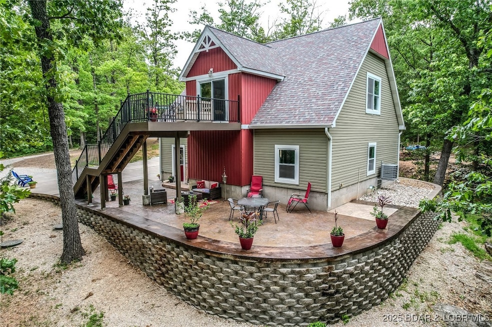 Side/Rear View of home