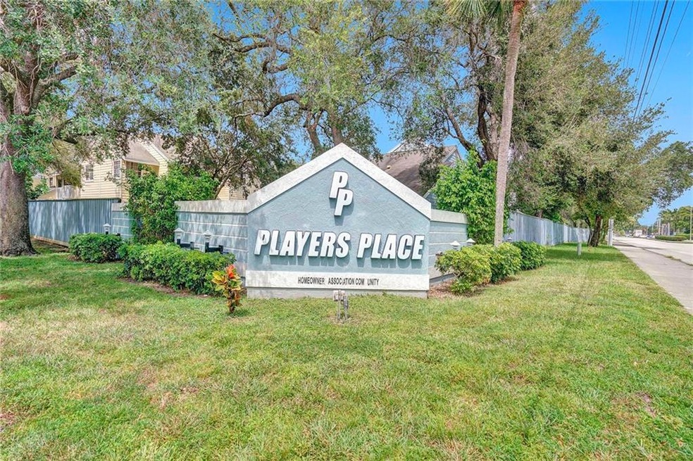 Main entrance to the Players Place Community
