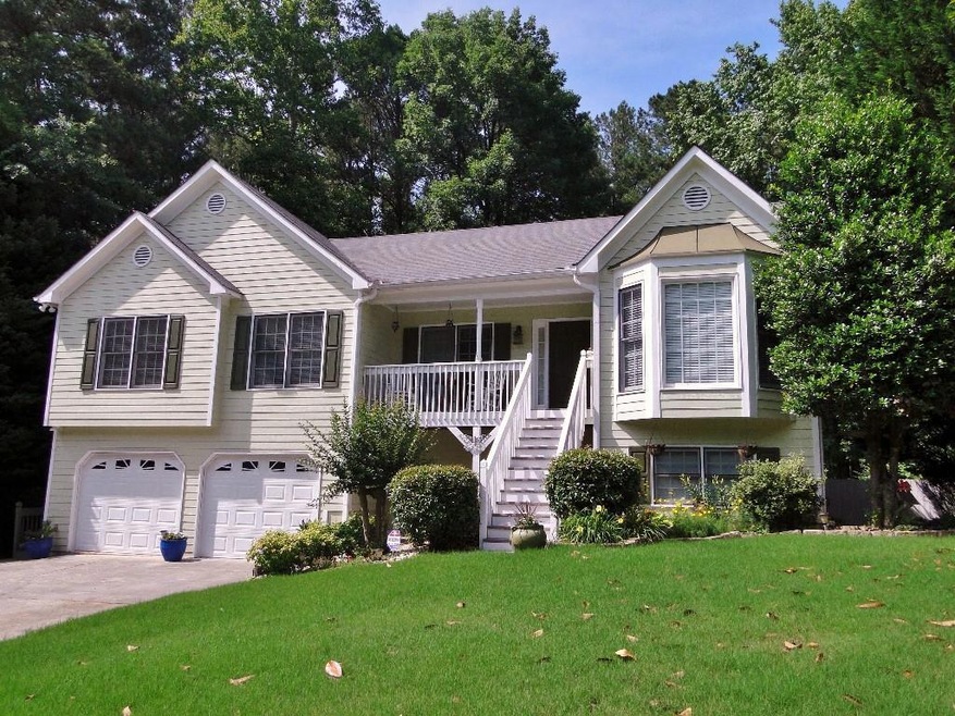 Front of house has great curb appeal!