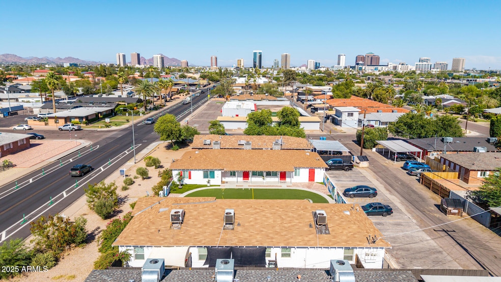 Aerial view w/Downtown Phx