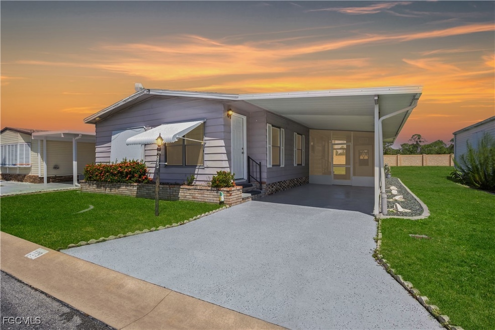 Welcome you home to this beautifully maintained residence in Burnt Store Colony.