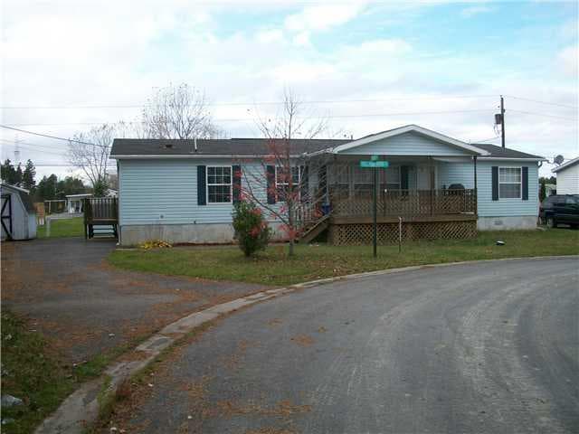 Exterior Front Great location at end of street,  E