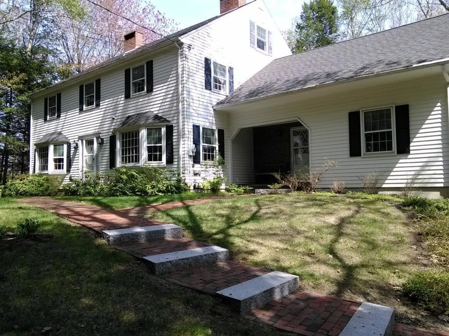 Large center hall Colonial with over...