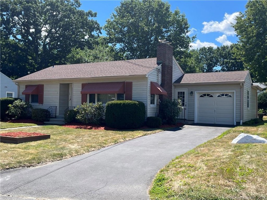 CURB APPEAL ALL AROUND! CLEAN & NEAT, AWNINGS ADD ACCENTS.  NEWER ROOF.  NOTICE THE TOP PORTION OF CHIMNEY.  RECENTLY REPOINTED.