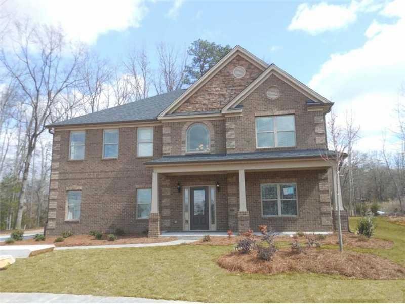 Exterior Front. *Stock Photos* Abigail floor plan.