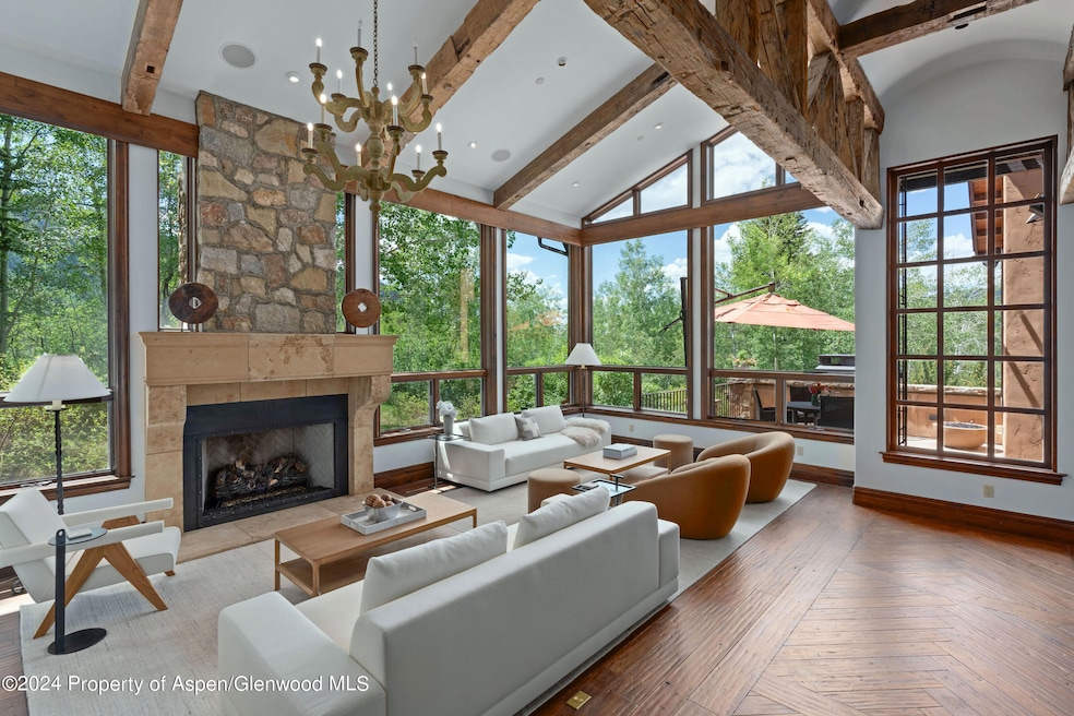 Living Room with Expansive Windows