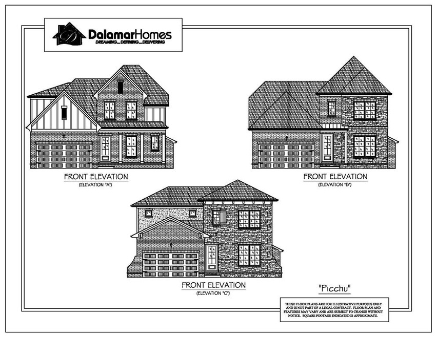 Home built is Elevation A