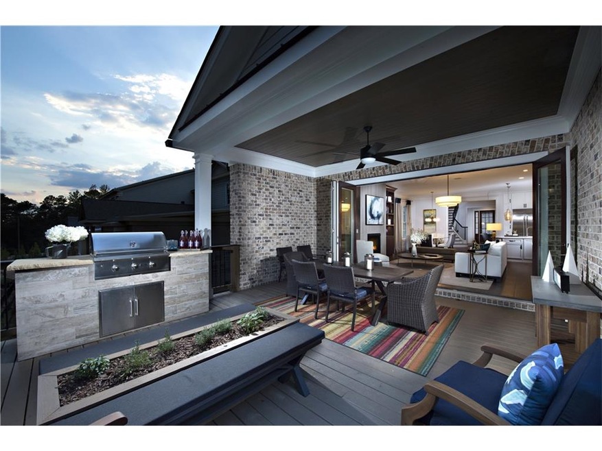 This photo represents the model home, which is the