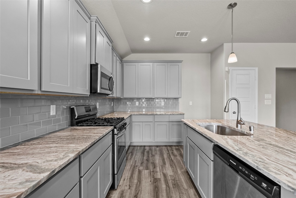 this is a 2023 build so all appliances are only 2