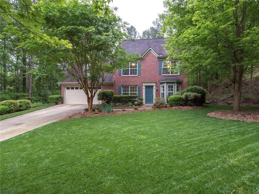 front of house and yard