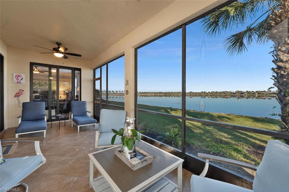 Screened lanai with amazing panoramic views and sunsets