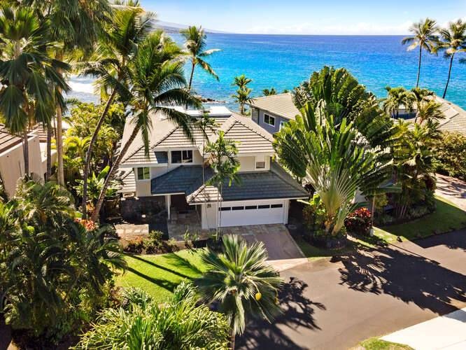 Ocean front oasis at Ali'i Point #7.  Whether it's your dream home or an investment as an STVR, this property comes with a valuable nonconforming permit.