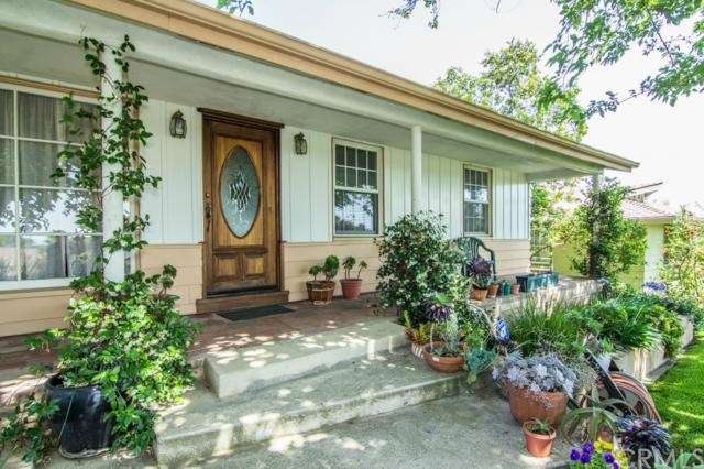 Inviting entry with covered portico. Note updated 