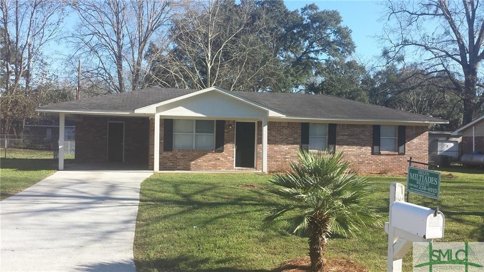 Front View - Note the attractive Brick front with 