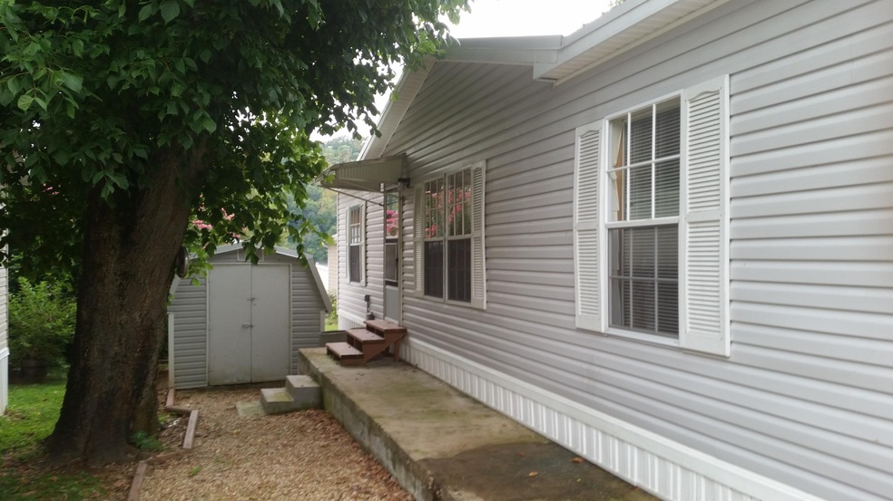 Front view of house