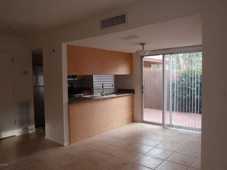 Dining into kitchen