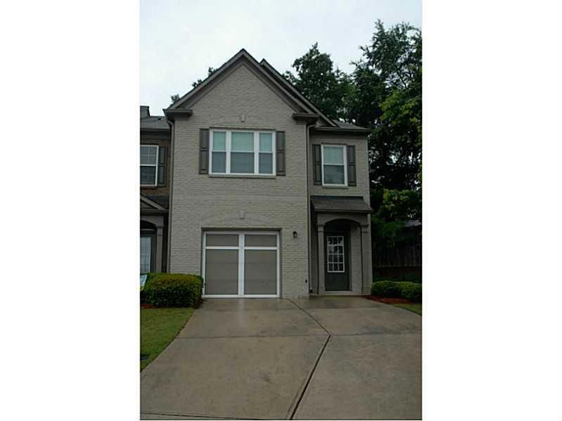 Exterior Front. All brick front!  Great end unit w