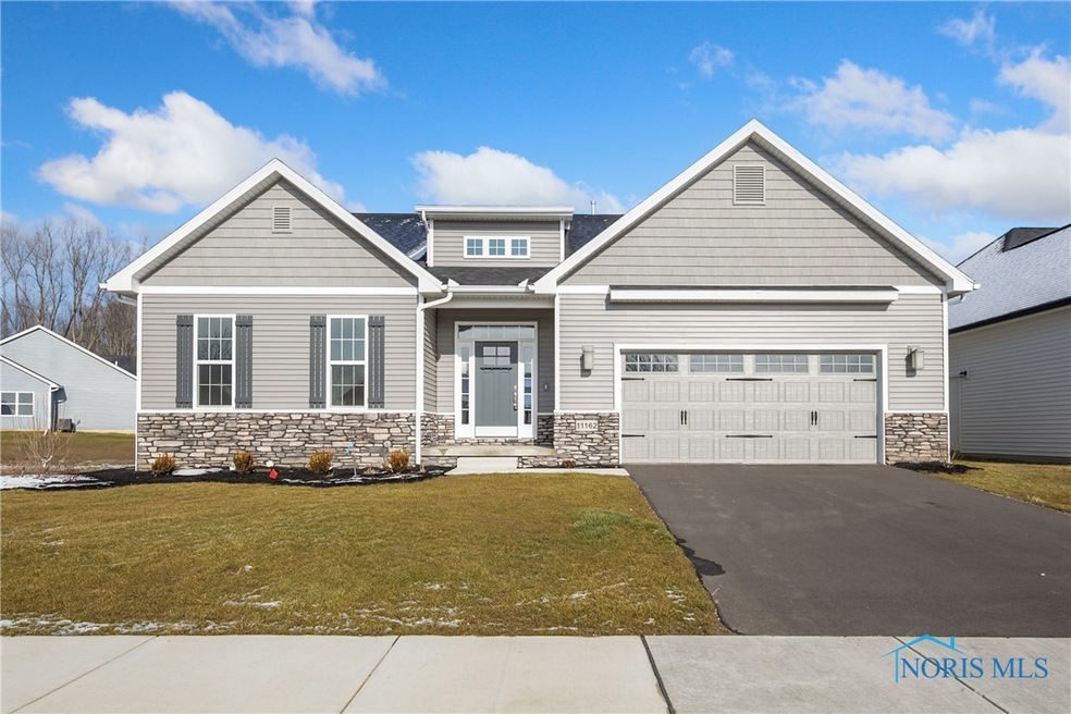 Great curb appeal...a 3 car garage!