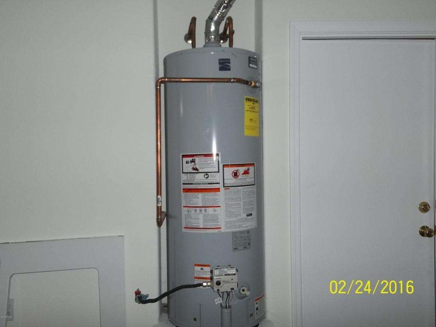 Hotwater Heater Replaced Fall 2015
