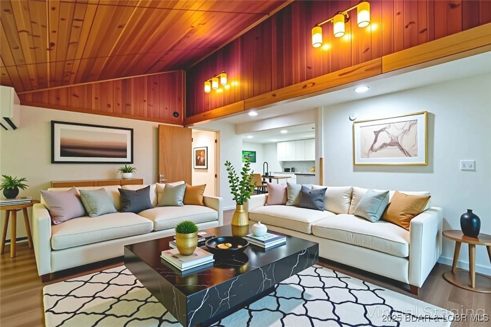 Make the living room your own space with the newly