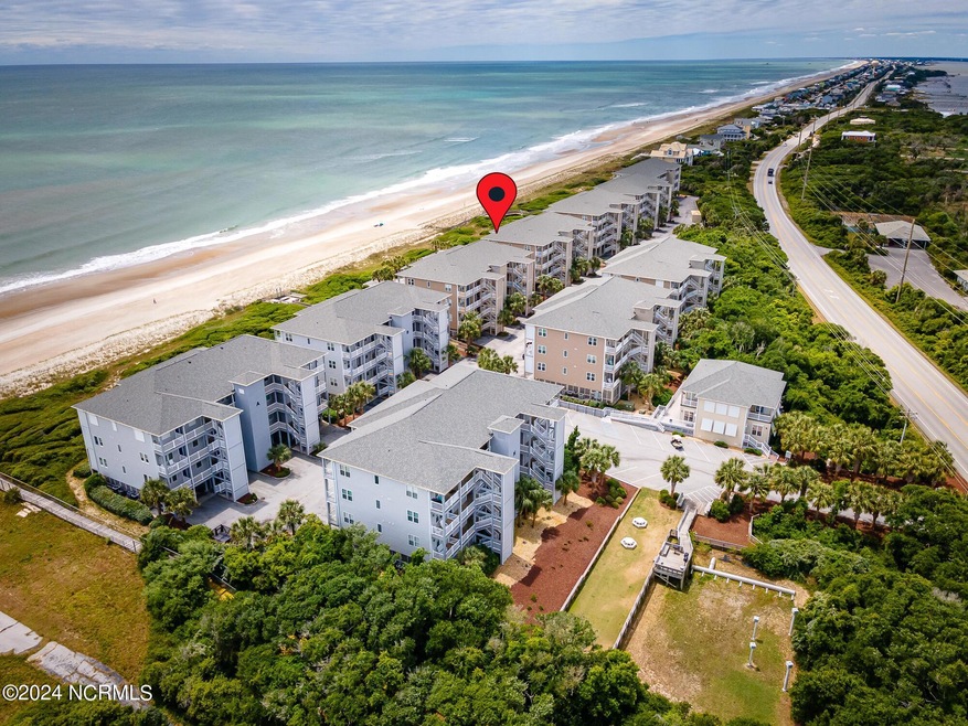 Oceanfront condo in Indian Beach