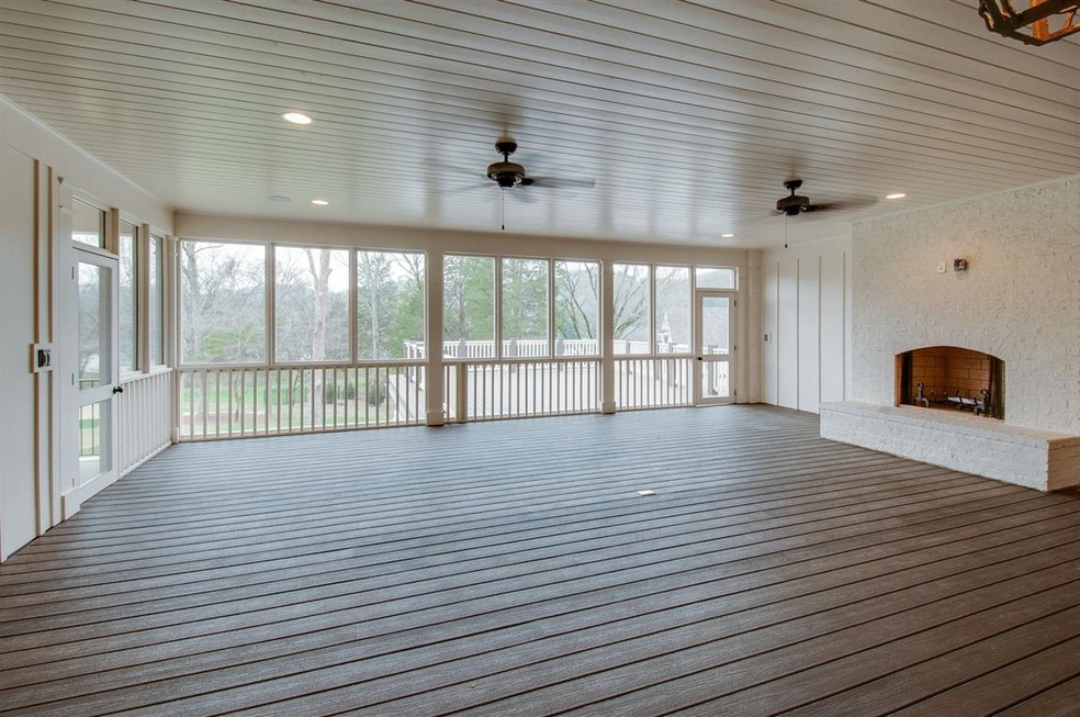 Main Level Outdoor Space with Fireplace 