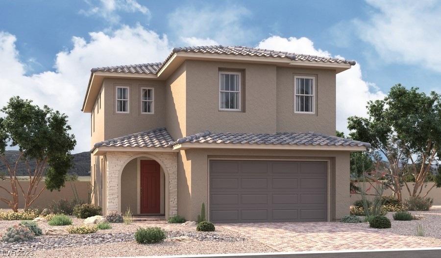 Sycamore Elevation B ~ Rendering