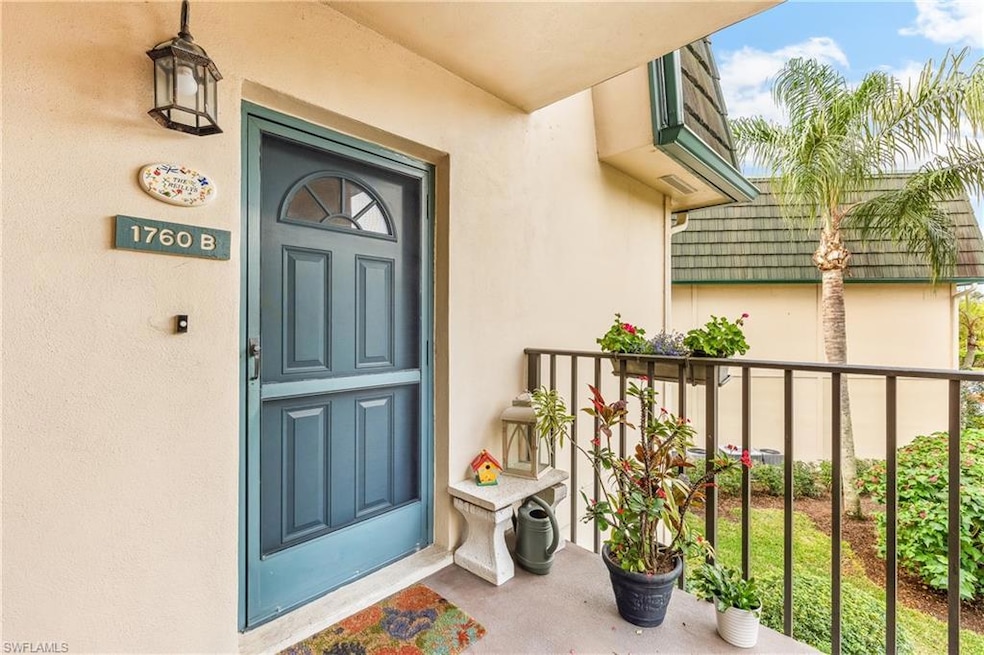 Greeted with fresh flowers