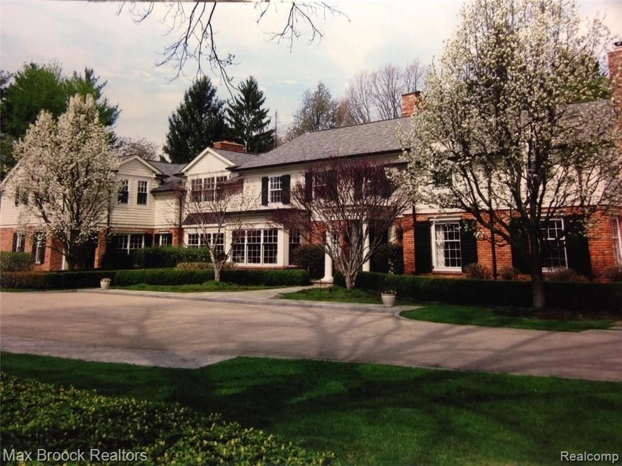 Early Spring with beautiful landscaping and large 