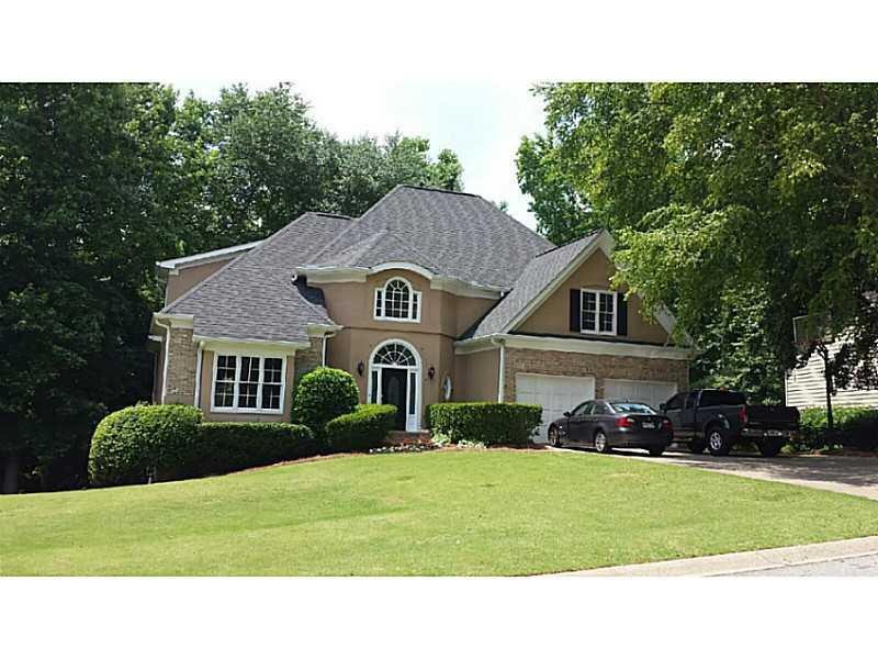 Exterior Front. Front elevation, fully sodded lawn